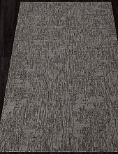 Однотонный ковер-циновка KAIR S144 BLACK-GRAY