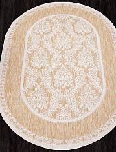 Ковер VEGAS S001 BEIGE Овал