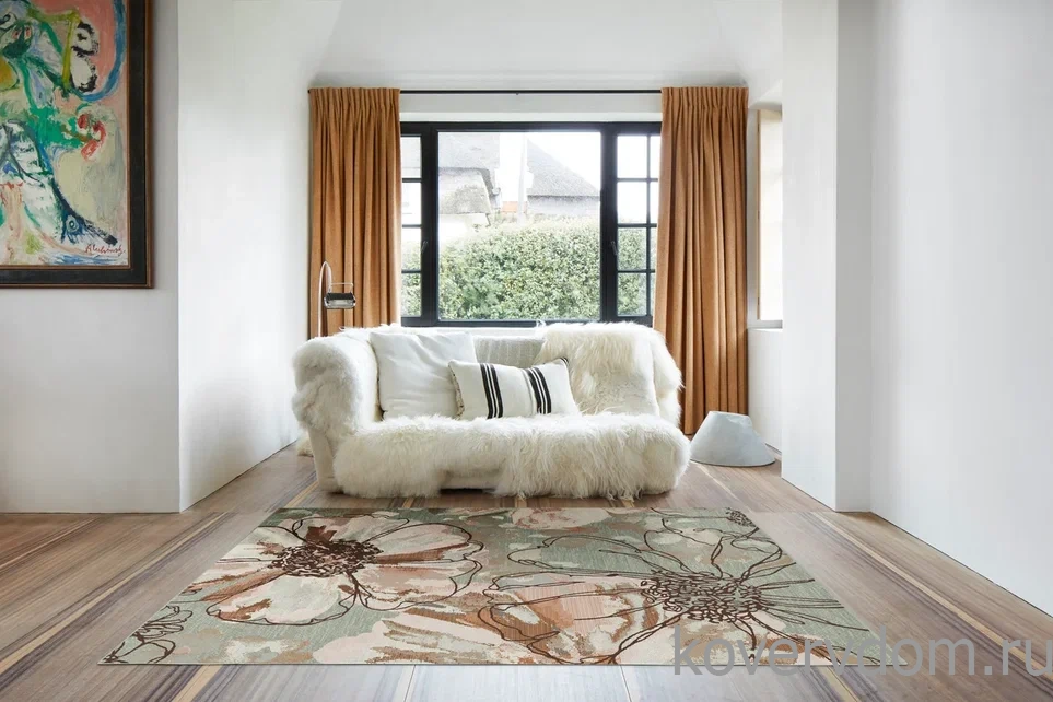 Рельефный ковер из вискозы GENOVA 38182 6626 90