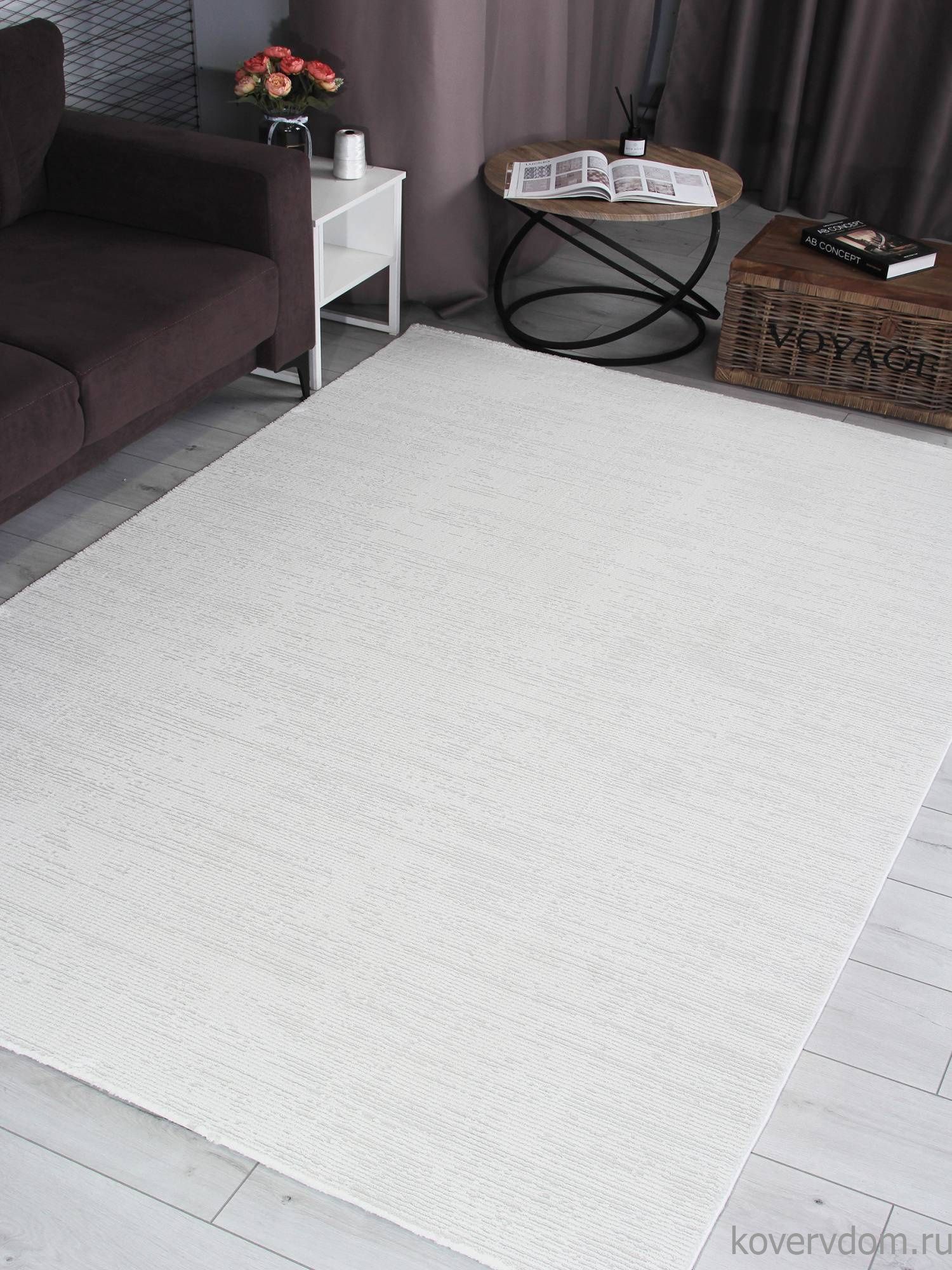 Ковер NENSI GL091W WHITE / WHITE