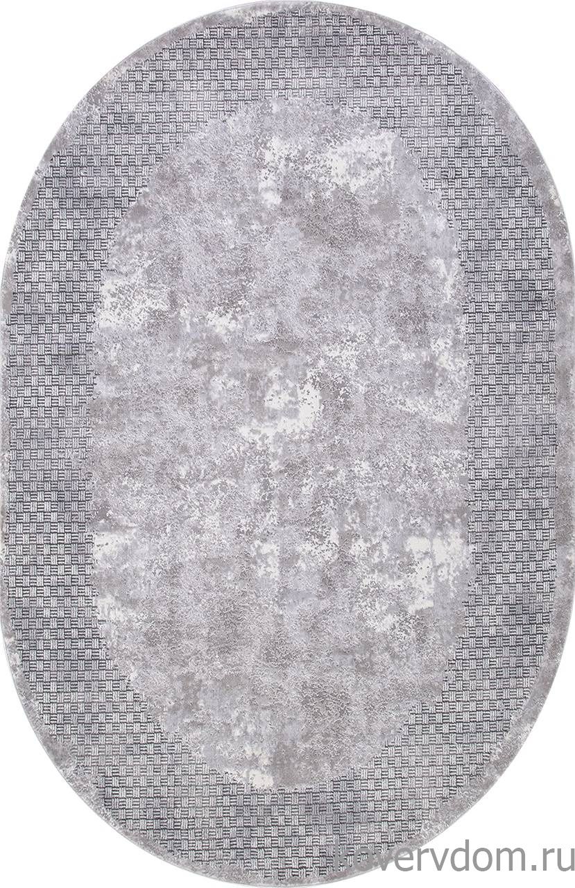 Ковер MODA 9803 ACIK GRI Овал Ковер MODA 9803 ACIK GRI Овал