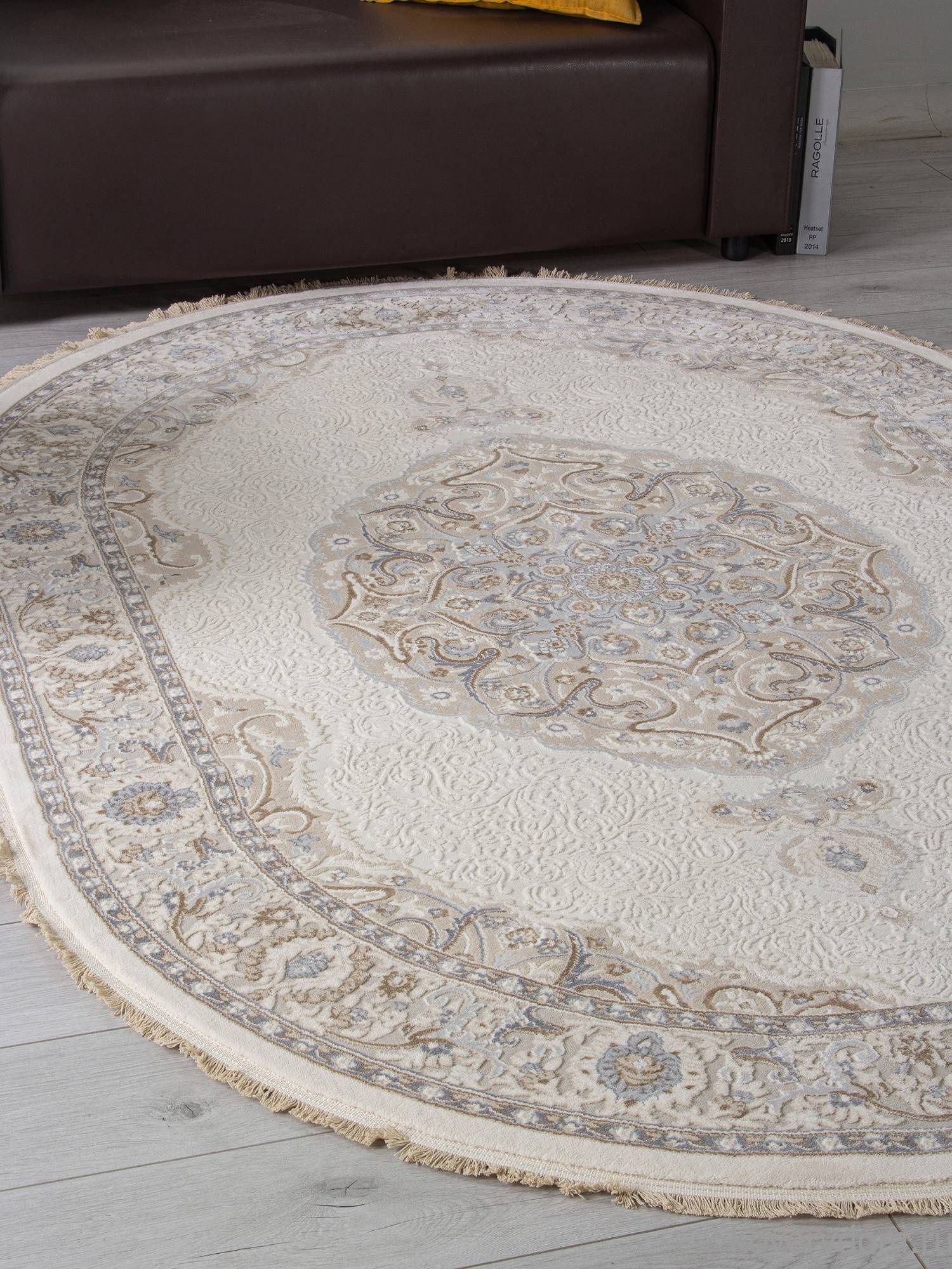 Ковер MELODY 35987Z CREAM / CREAM Овал Ковер MELODY 35987Z CREAM / CREAM Овал