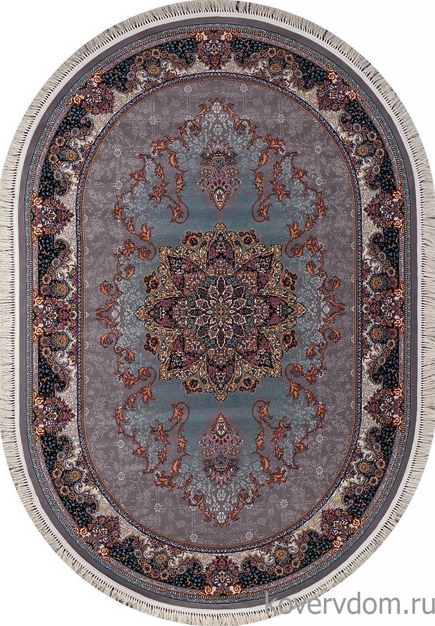 Ковер TEHRAN 7686 GRAY Овал
