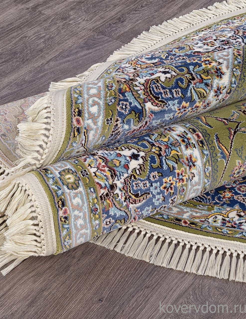 Ковер ARAVIA 6814 GREEN Овал