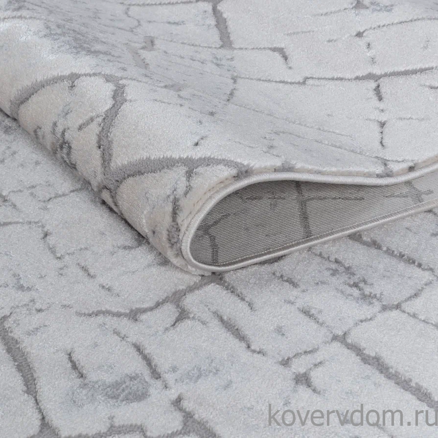 Ковер Leonidas B0751A White-Grey Ковер Leonidas B0751A White-Grey
