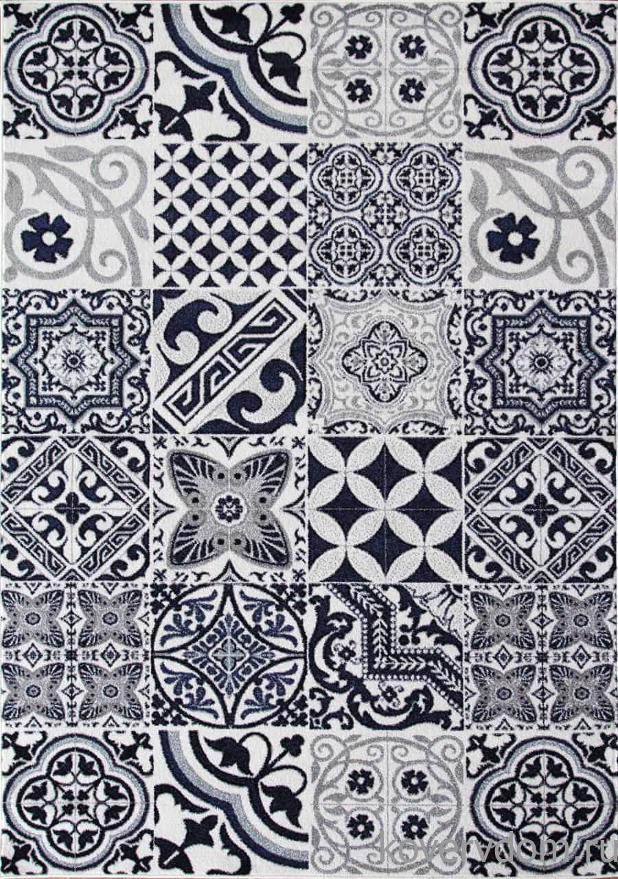 Ковер SUNRISE 2 D553 GRAY-BLUE