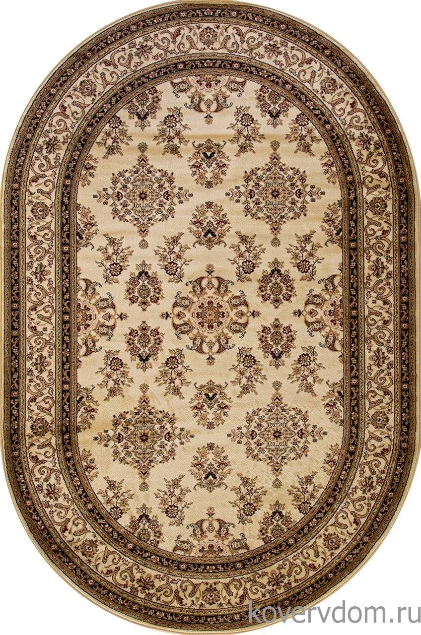 Ковер OLYMPOS D064 CREAM Овал
