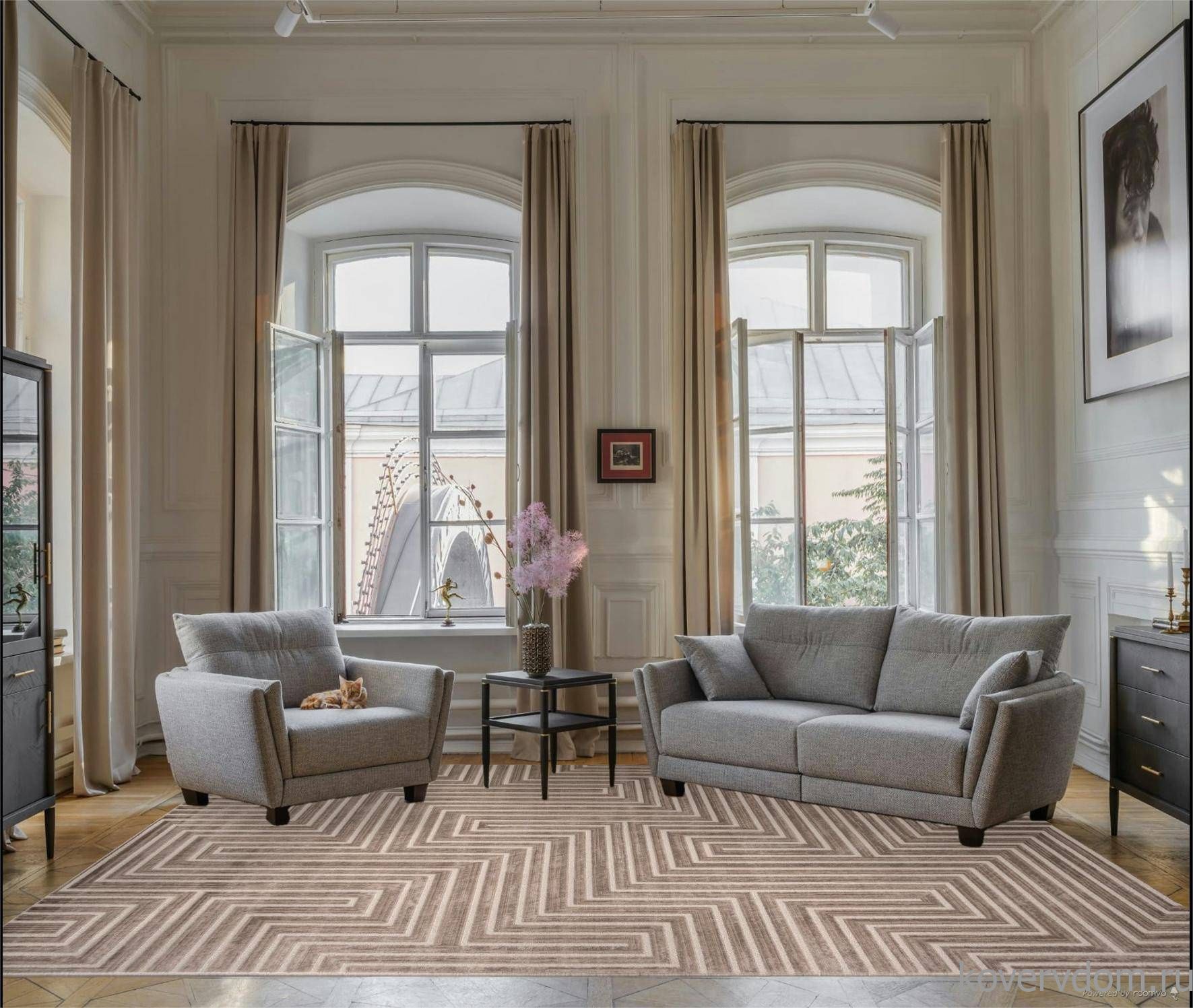 Ковер DIOS F412 BEIGE Ковер DIOS F412 BEIGE