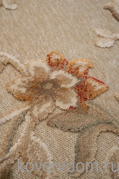 Рельефный ковер из вискозы GENOVA 38027 6262 60 КРУГ