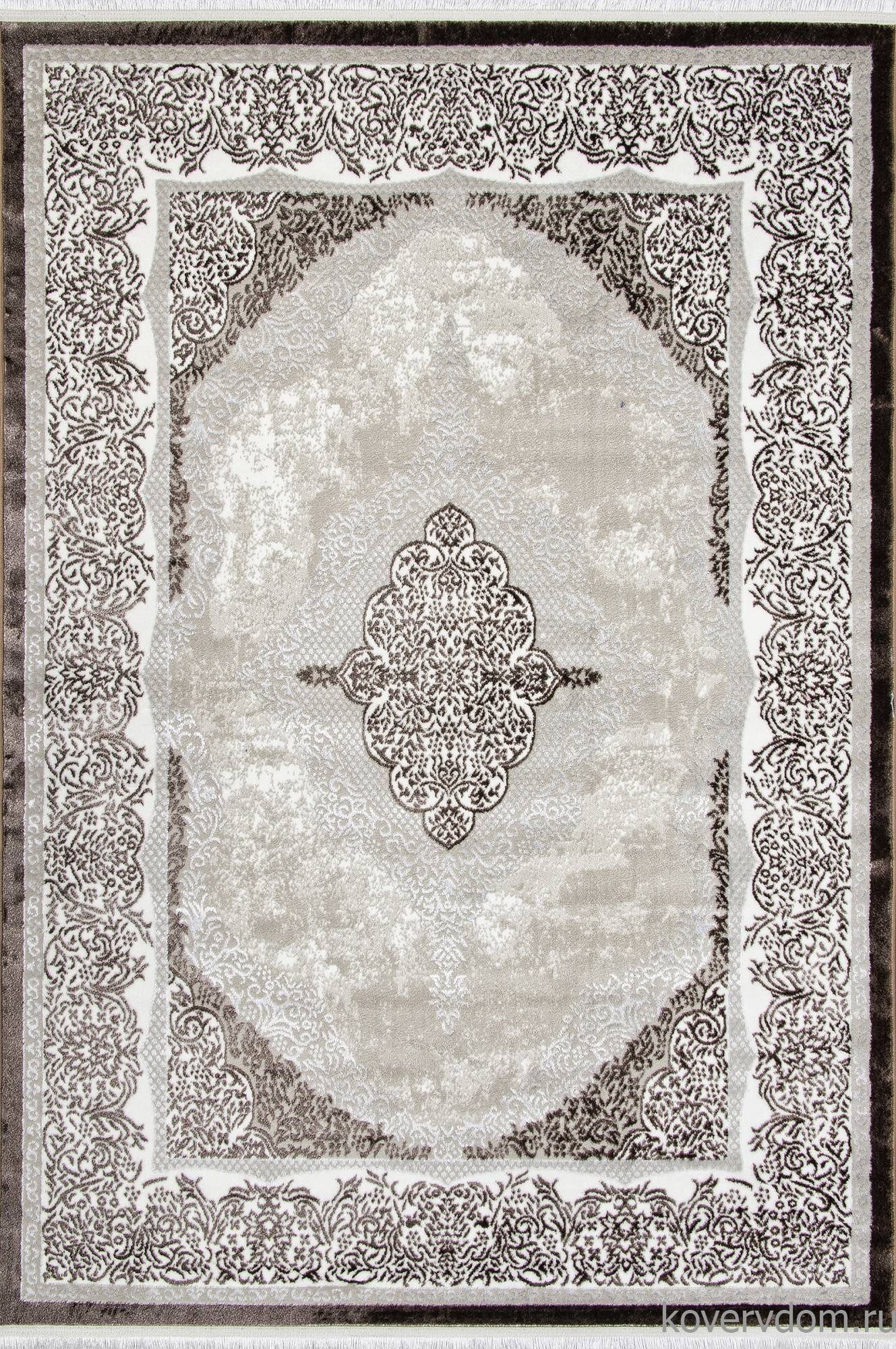 Ковер ALFANI Q009A BROWN FDY/CREAM SHRINK Ковер ALFANI Q009A BROWN FDY/CREAM SHRINK