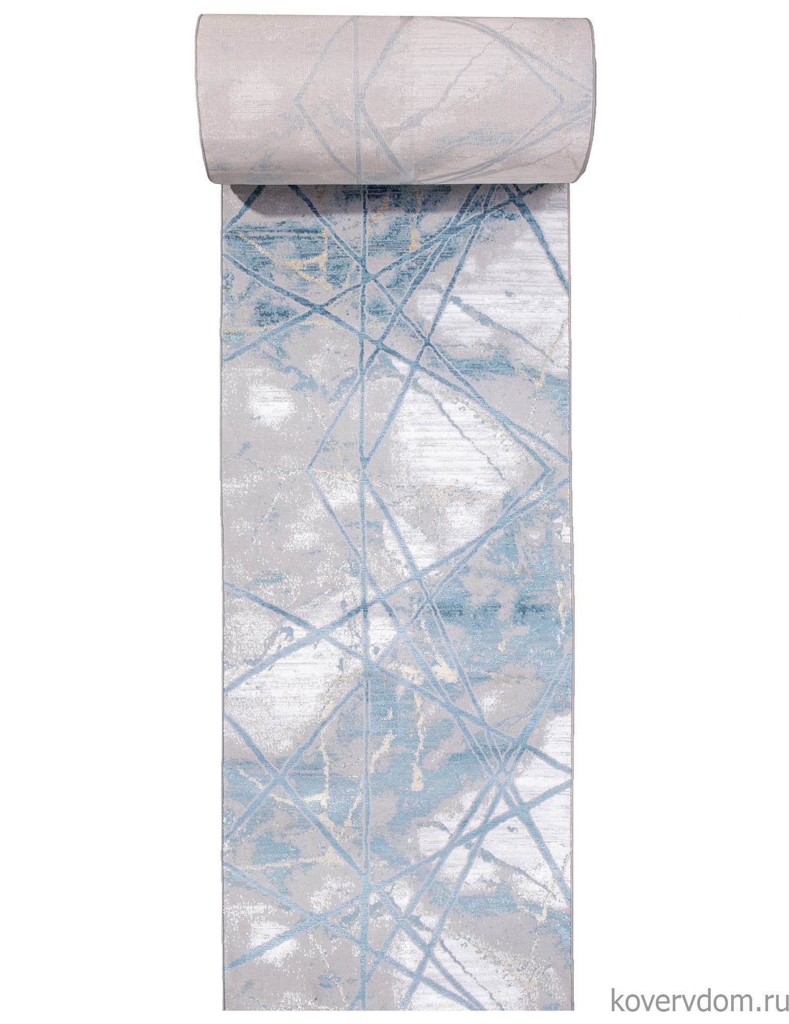 Ковровая Дорожка AJMAL LP 315 GREY / BLUE Ковровая Дорожка AJMAL LP 315 GREY / BLUE