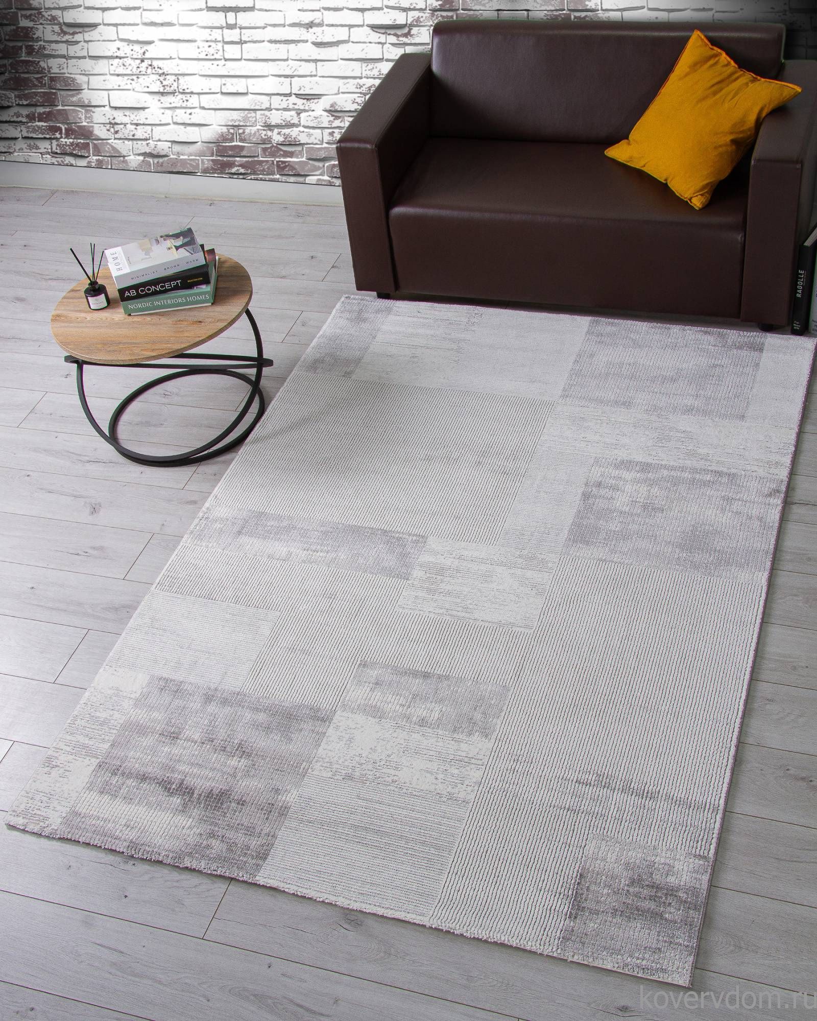 Ковер NENSI GL104G GREY / GREY