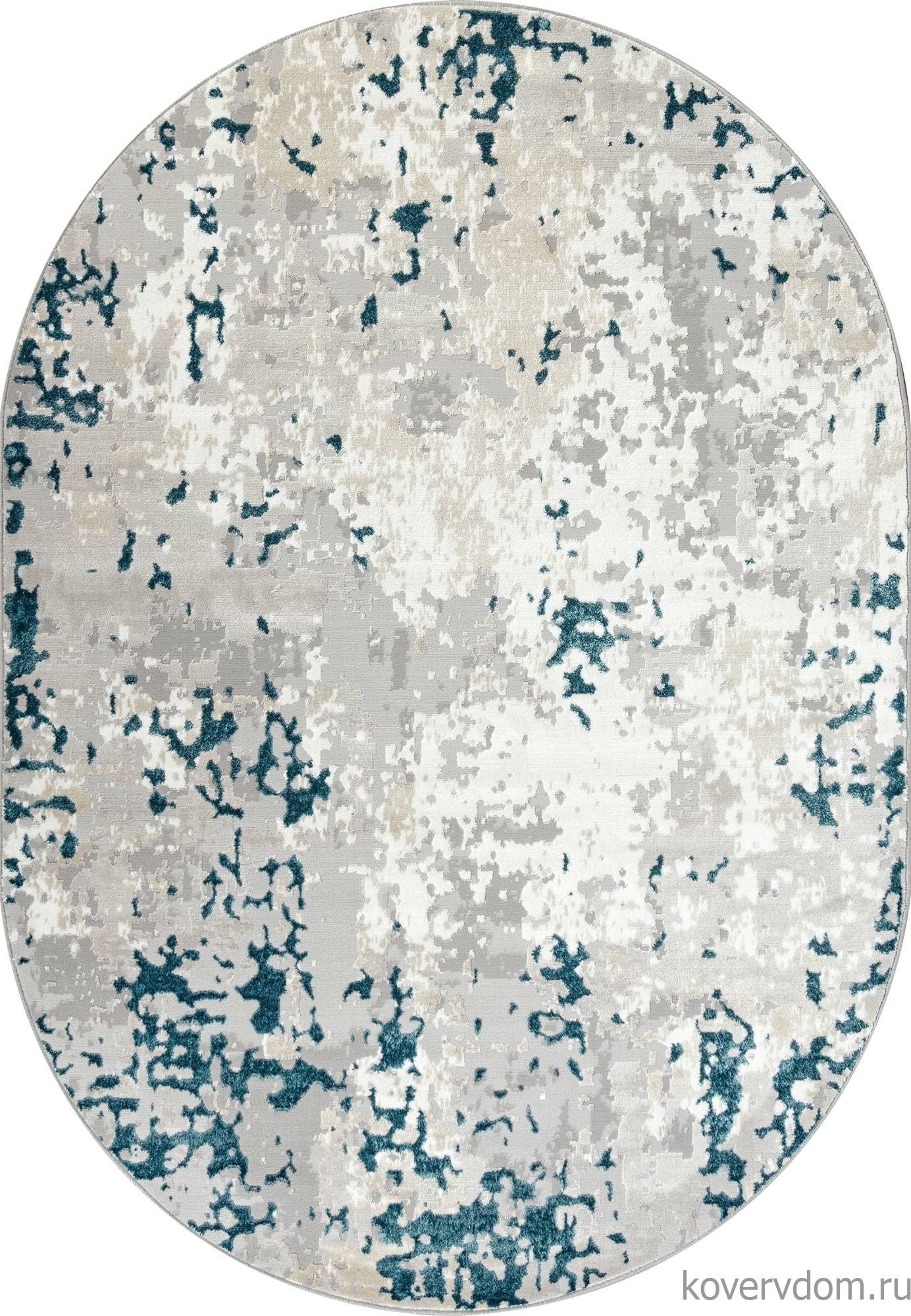 Ковер PALERMO F283 GRAY Овал Ковер PALERMO F283 GRAY Овал