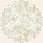 Ковер Palma 4896A Cream-Cream Круг