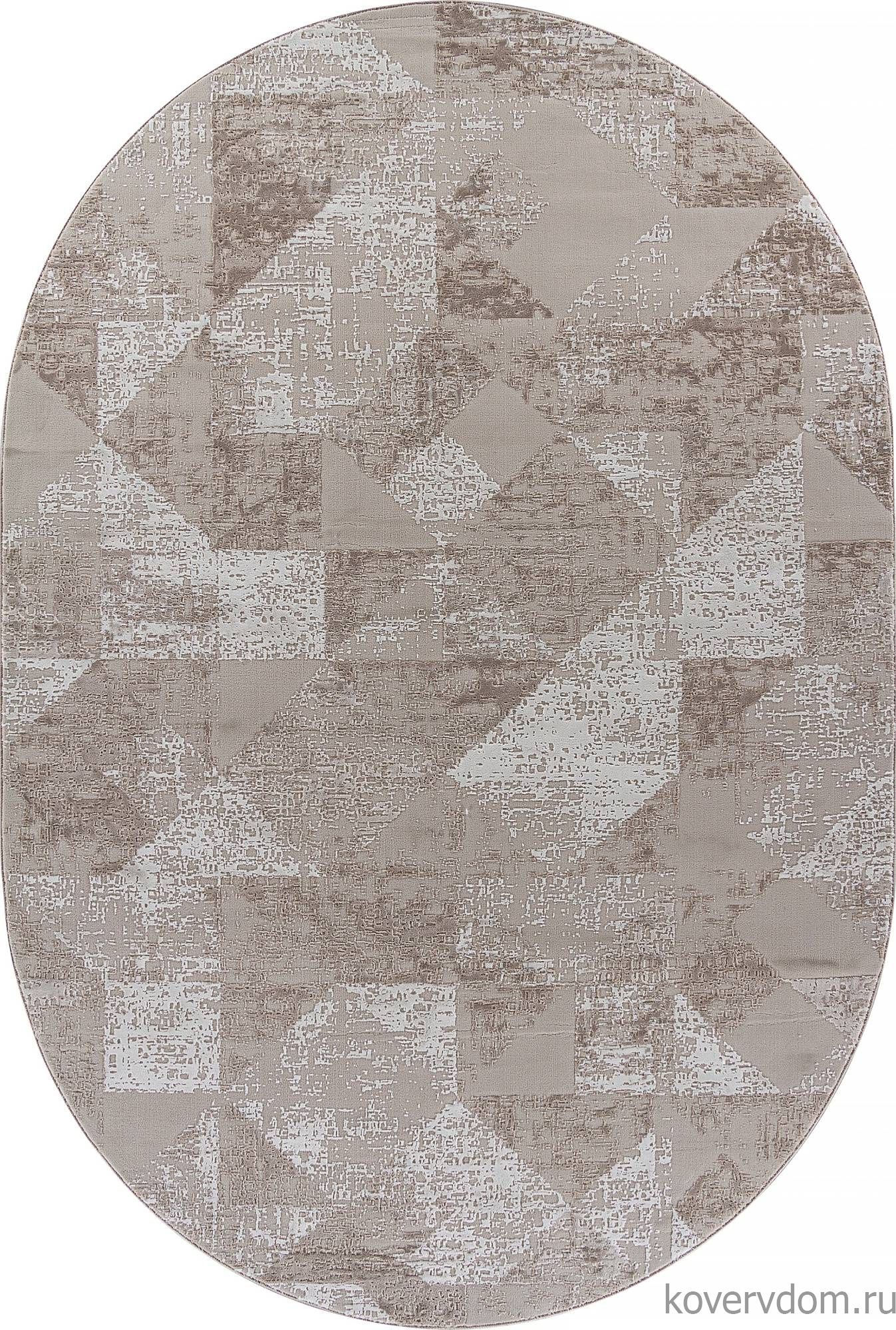 Ковер SIROCCO 01459A BEIGE / WHITE Овал Ковер SIROCCO 01459A BEIGE / WHITE Овал
