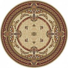 Круглый ковер из шерсти шерстяной Floare DOFIN 209-61126 КРУГ
