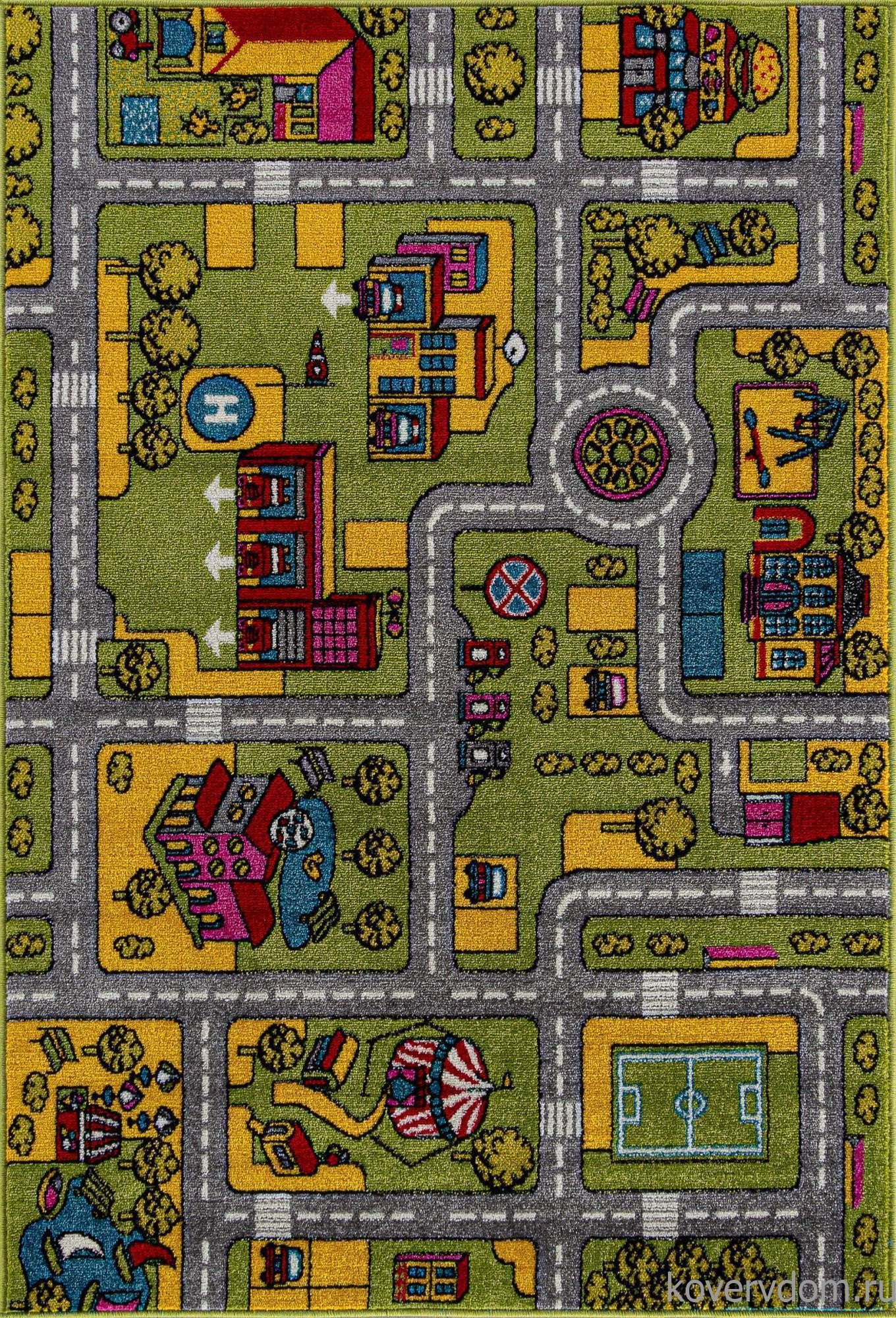 Ковер ORION C024 GREEN-GRAY