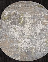 Овальный ковер зеленый LIMAN F163 CREAM-GREEN Овал