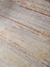 Пушистый ковер ZUMMA F026 ORANGE Овал