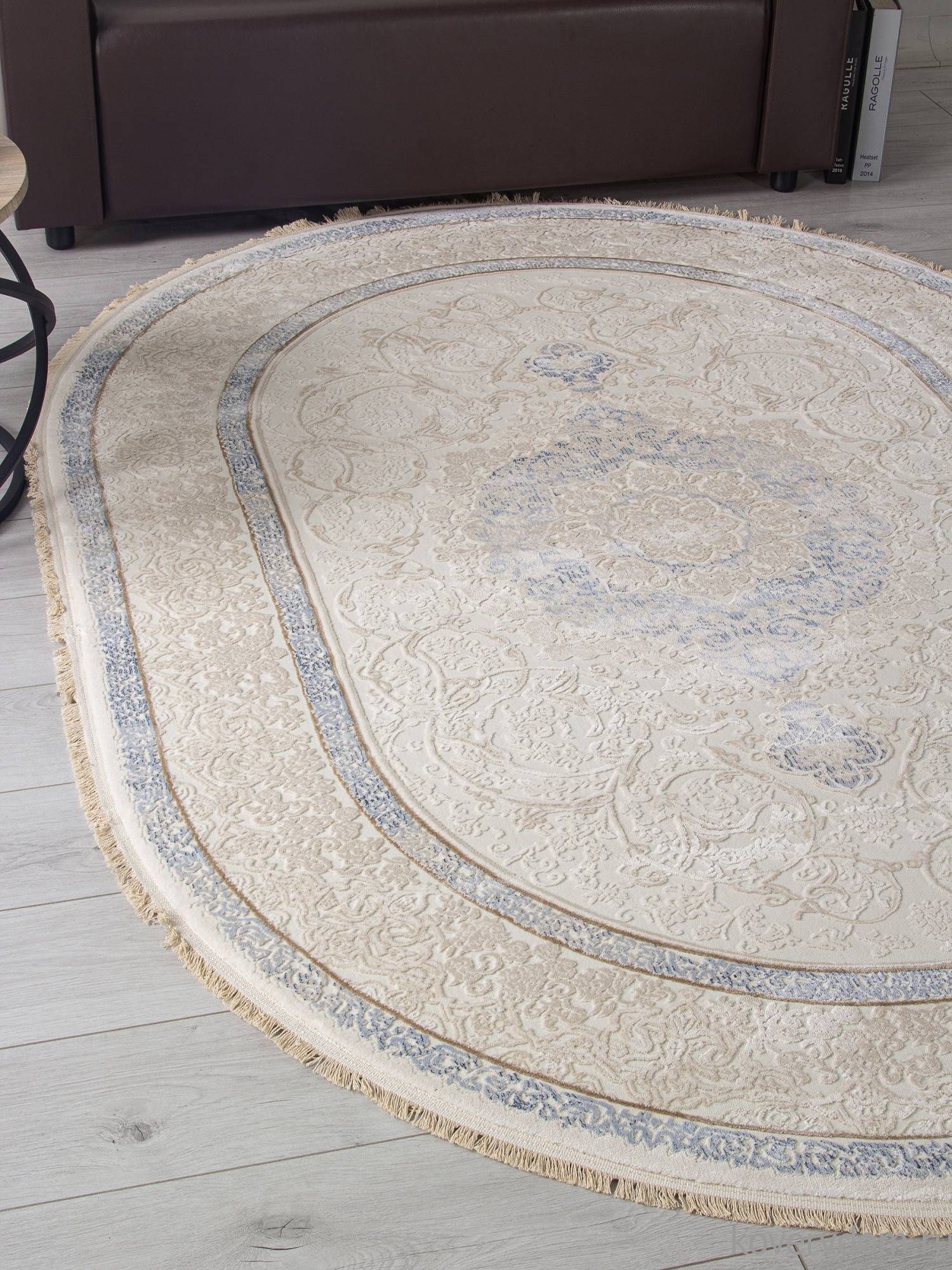 Ковер Jasmine 30950U CREAM / CREAM Овал