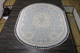 Ковер HUNKAR 7922 BLUE / BLUE Овал