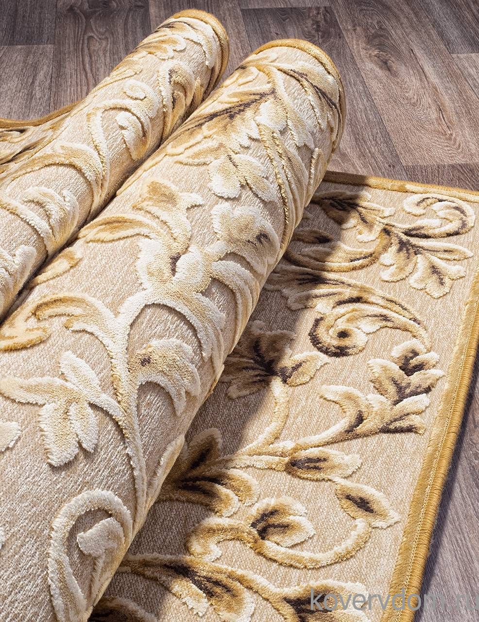 Ковер из вискозы ГЕНОВА 38496 626260 V Бежевый/ Коричневый Ковер из вискозы ГЕНОВА 38496 626260 V Бежевый/ Коричневый
