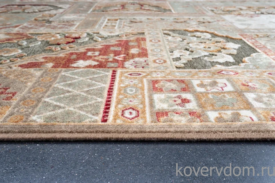 Рельефный ковер из вискозы Genova 38445 7292 71