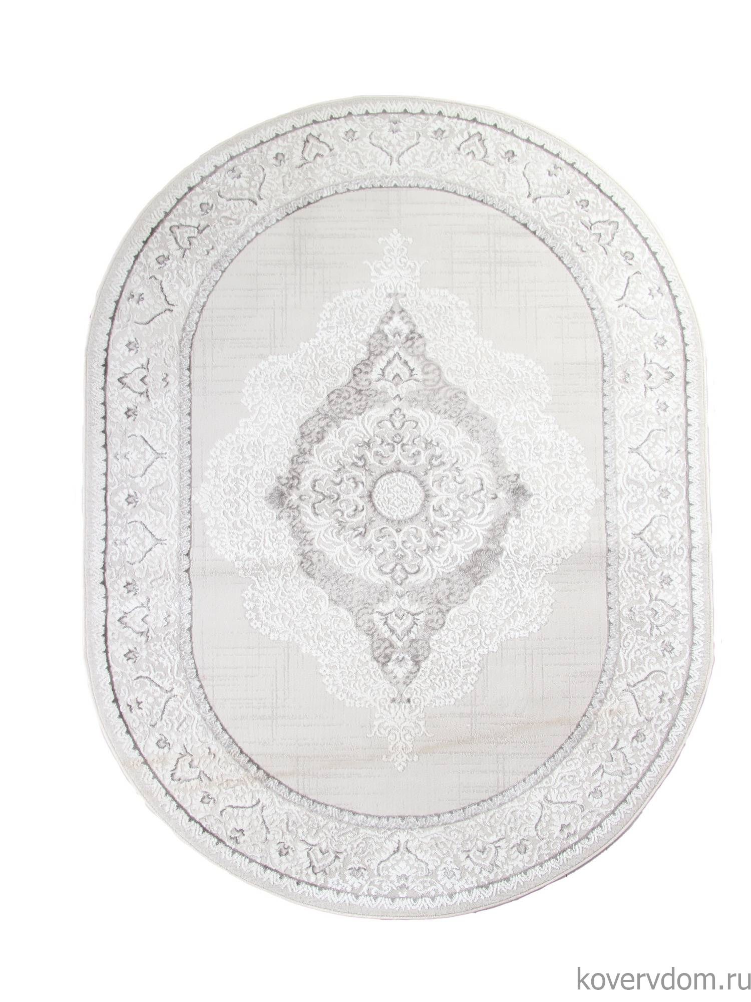 Ковер LUCCI P156A L.GRAY / L.GRAY Овал