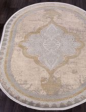 Ковер ATLAS 9306 BEIGE / BEIGE Овал