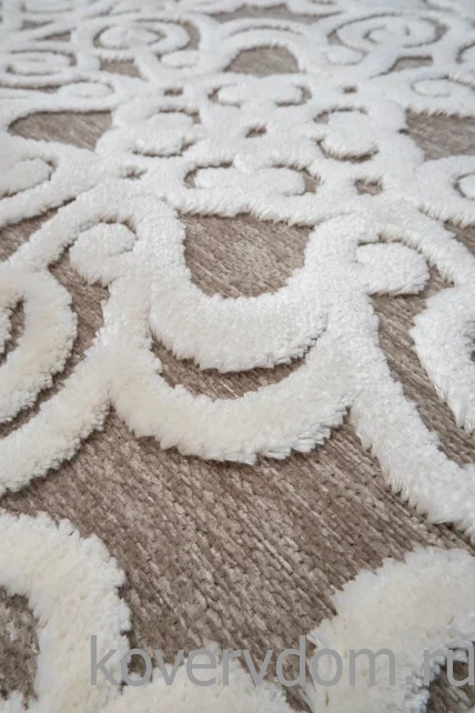 Рельефный ковер из вискозы GENOVA 38036 6565 90 ОВАЛ