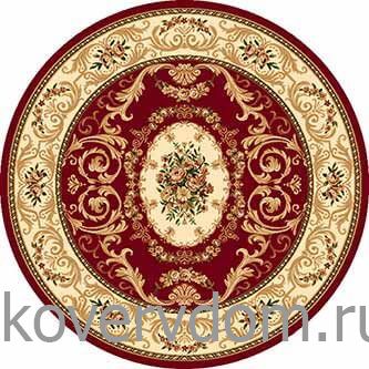 Ковер OLYMPOS D066 RED КРУГ	