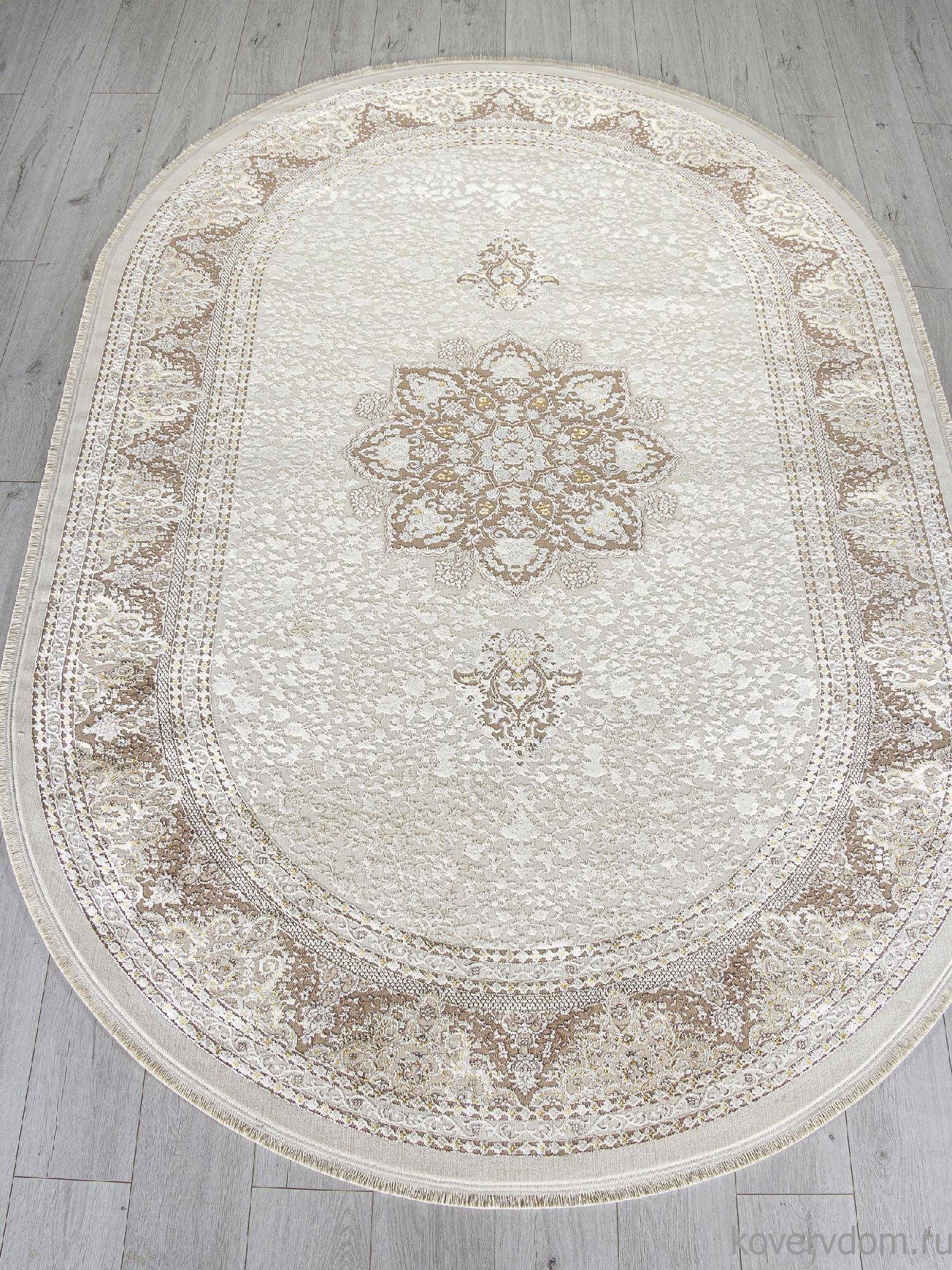Ковер DELINA M104A CREAM / BEIGE Овал