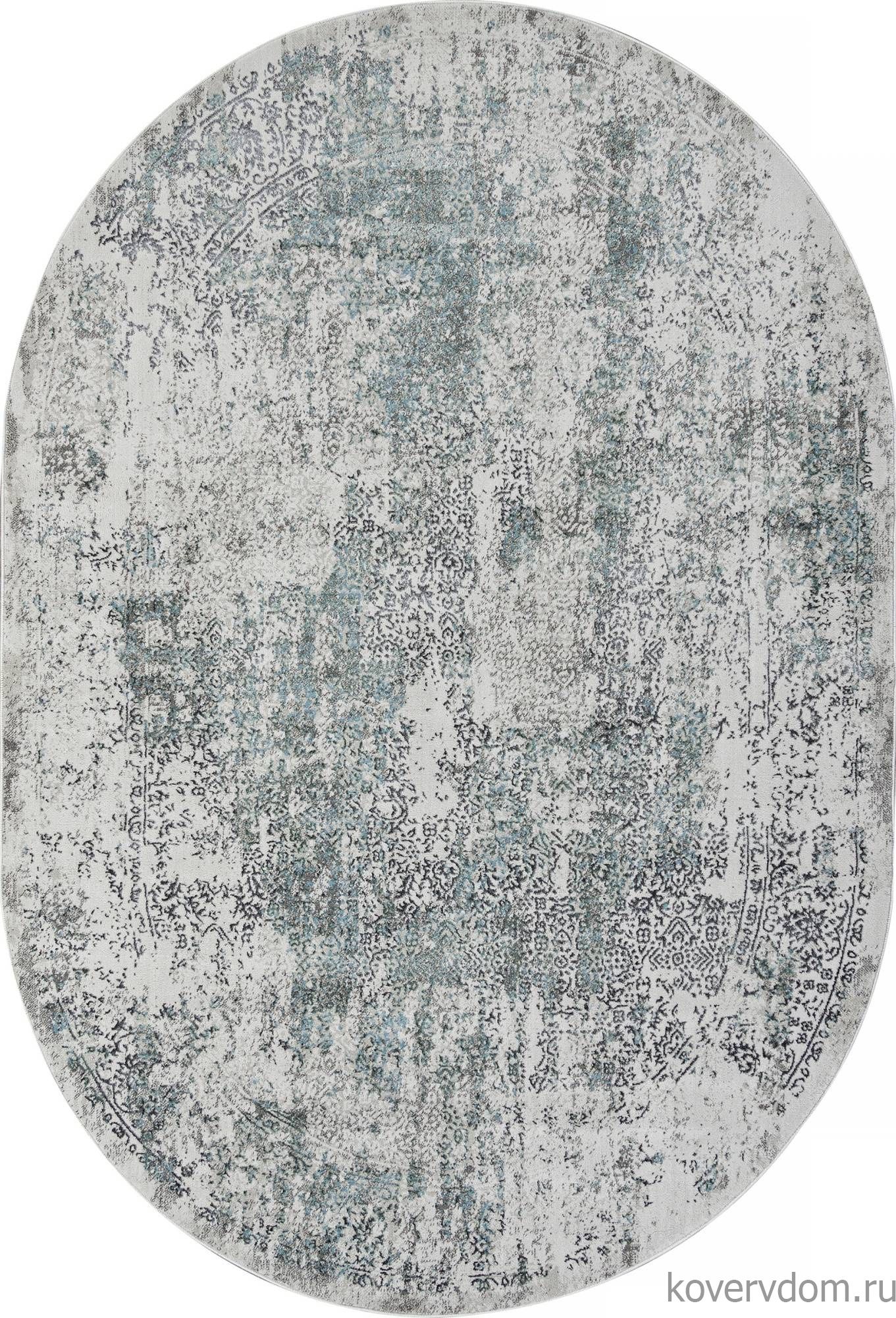 Ковер SAFARI 02475F BLUE / GREY Овал Ковер SAFARI 02475F BLUE / GREY Овал